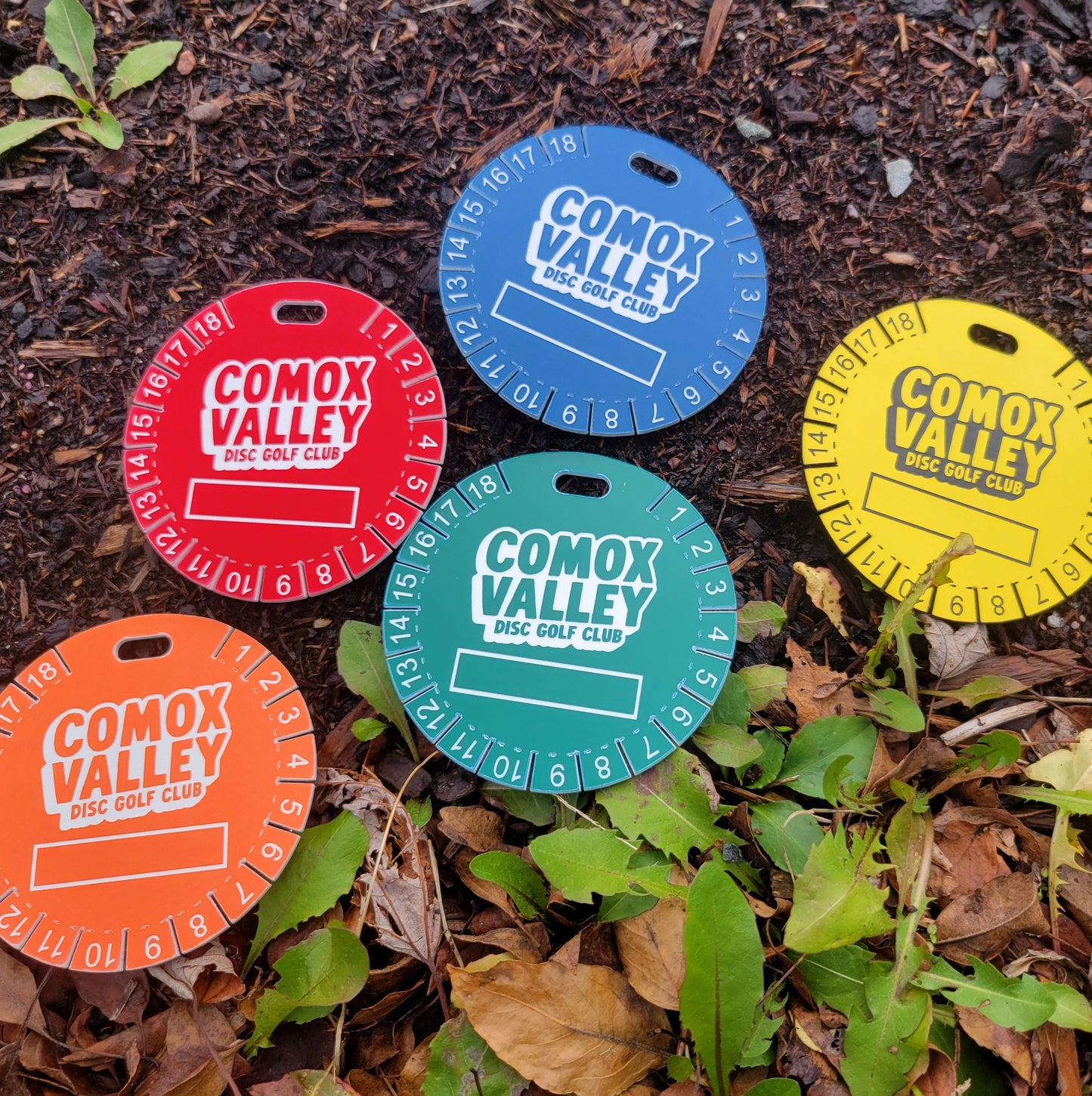 Comox Valley Disc Golf Club Birdie Tag